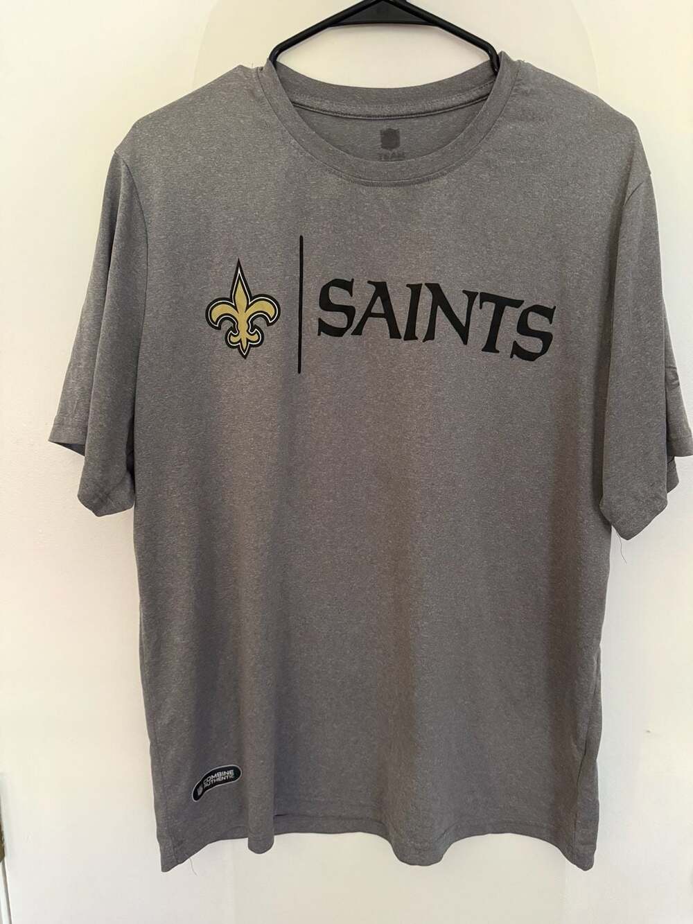 NFL Team Apparel New Orleans Saints Combine Authentic Performance T-Shirt